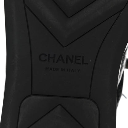 Chanel Patent Calfskin Quilted Womens High Top Sneakers 40.5 Black 11 of 11