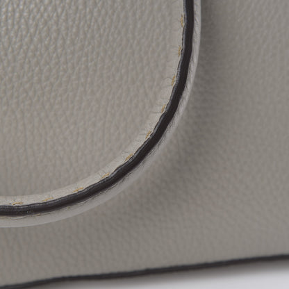 Fendi Cuoio Romano Selleria Adele 1328 Bag Grigio 12 of 15