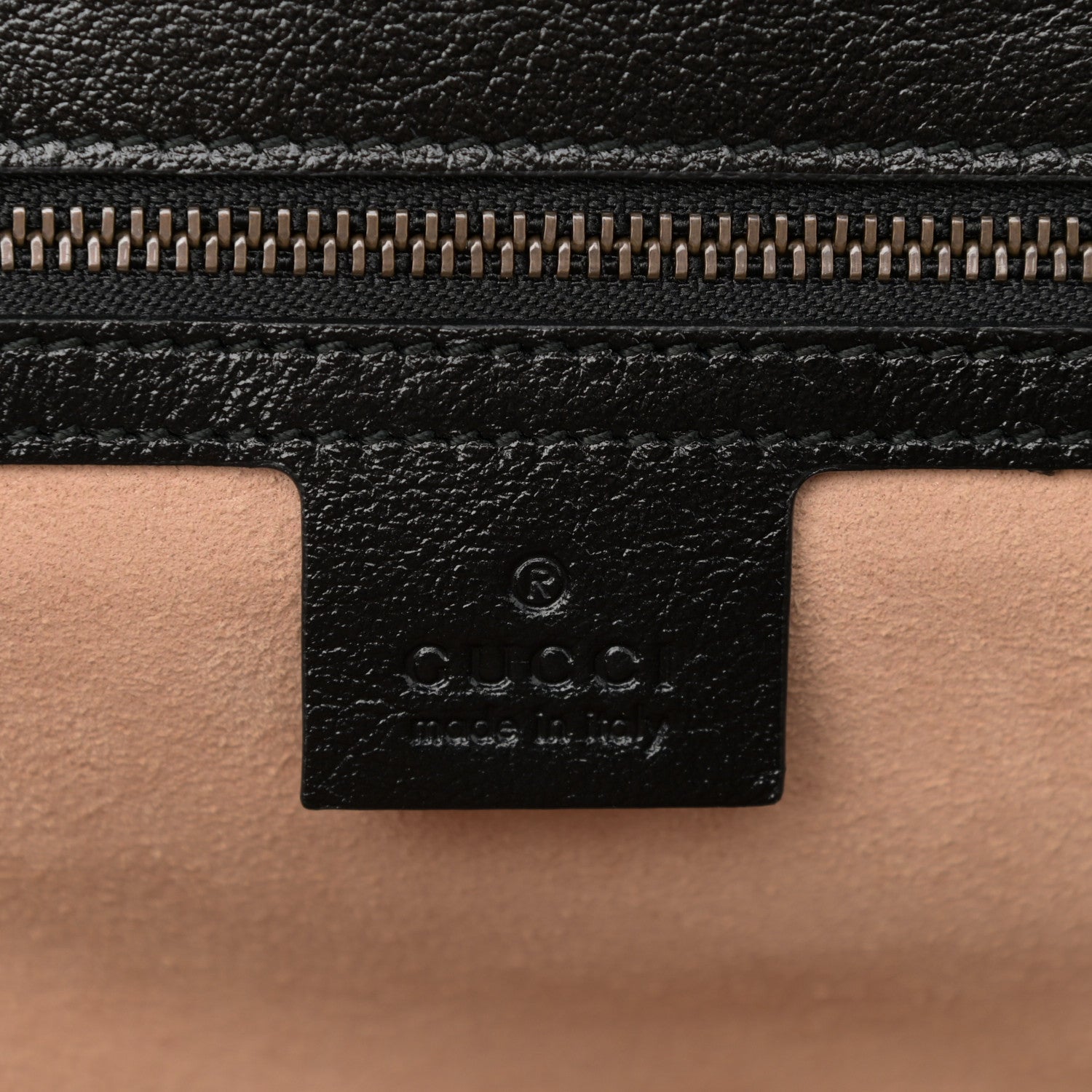Gucci Vintage Effect Calfskin Matelasse Diagonal Small Torchon GG Marmont Shoulder Bag Cognac Black 6 of 10
