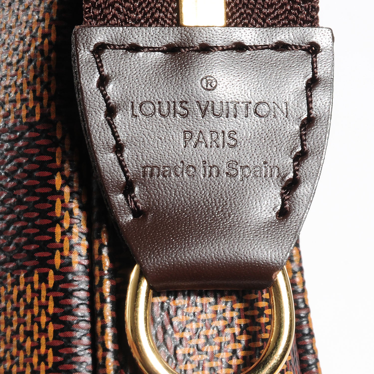 Louis Vuitton Damier Ebene Pochette Accessories NM 6 of 7