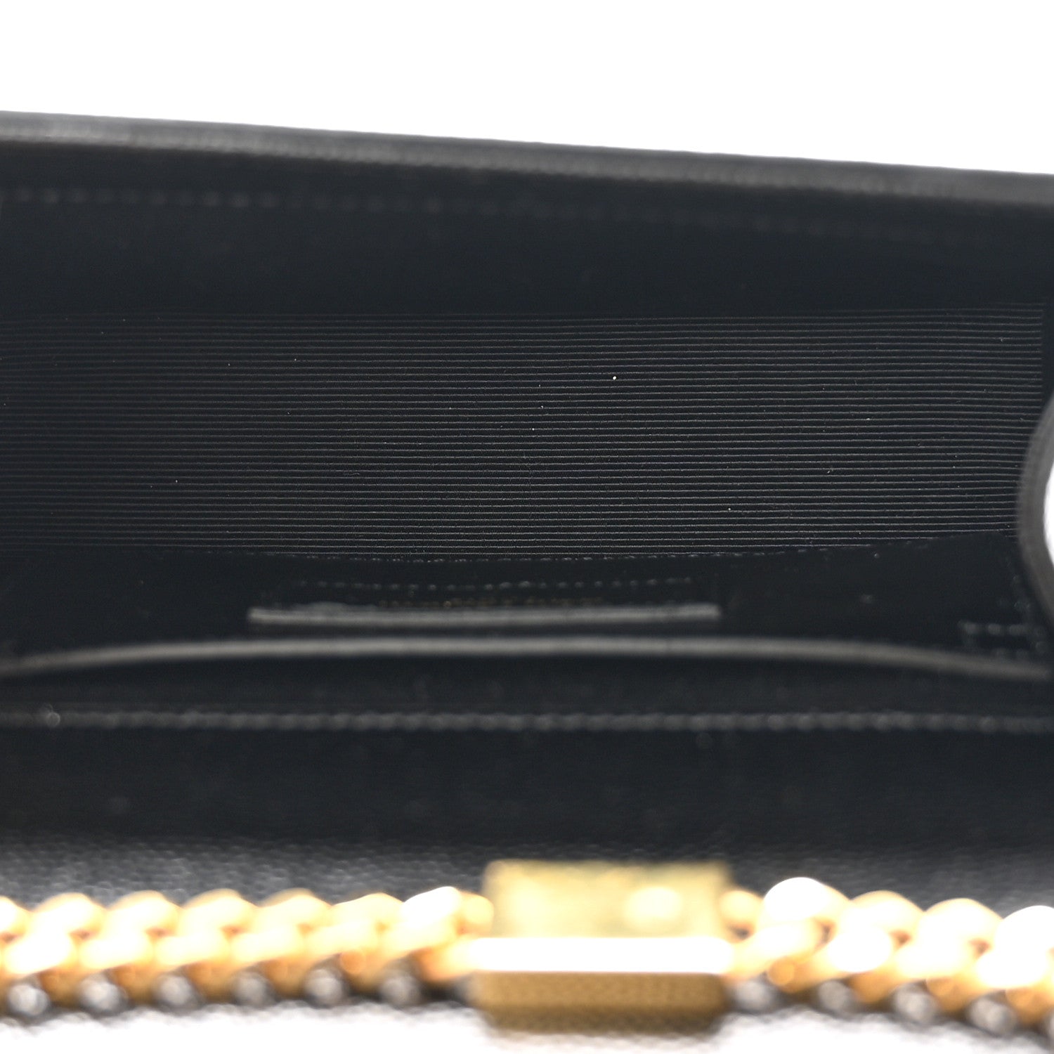 Saint Laurent Grain De Poudre Small Monogram Kate Satchel Black 5 of 10