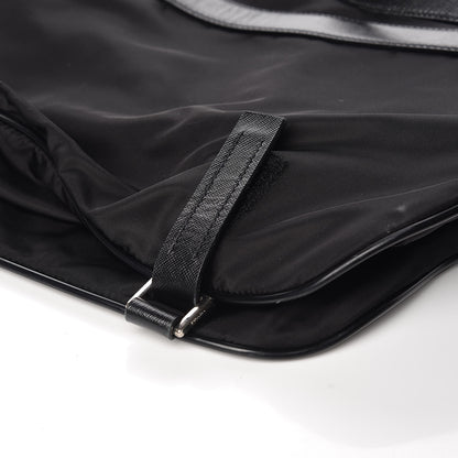 Prada Tessuto Nylon Viaggio Garment Bag Black 6 of 10
