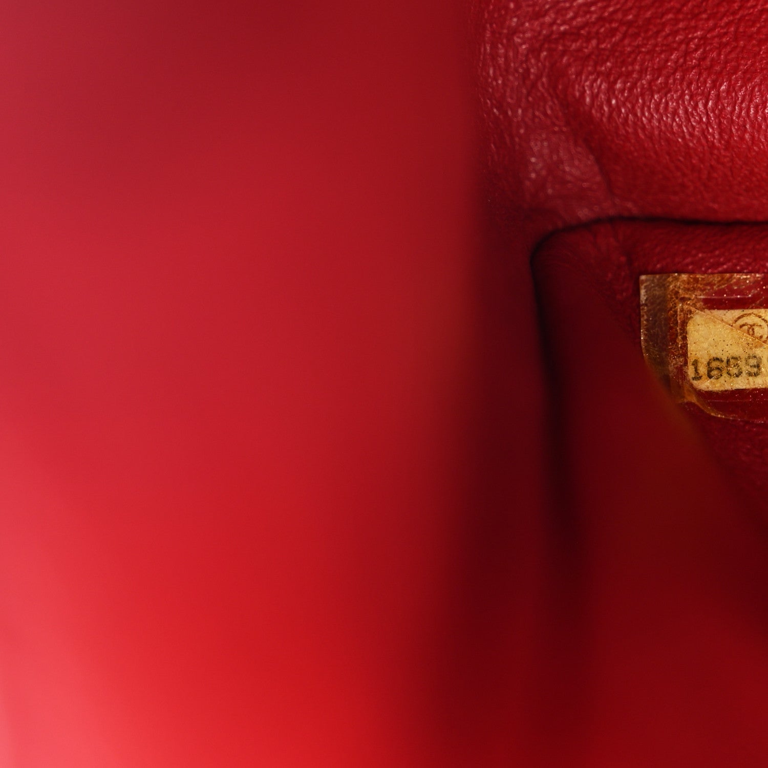 Chanel Caviar Quilted Jumbo Double Flap Red 7 of 10