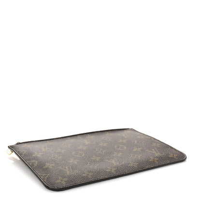 Louis Vuitton Monogram Neverfull MM GM Pochette Fuchsia 4 of 8