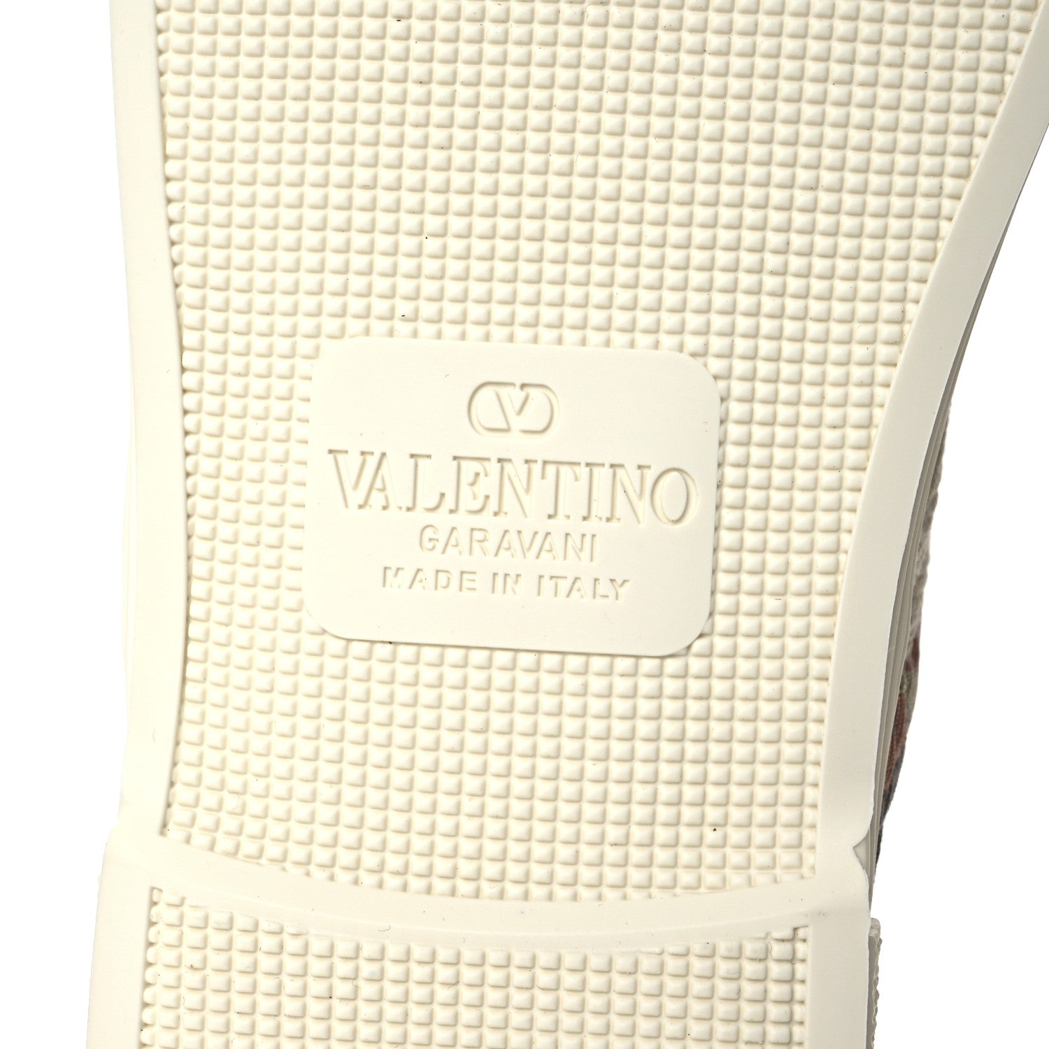 Valentino Garavani Metallic Jacquard Apres L'hiver Womens Bay By Bay Sneakers 38.5 Ivory 8 of 11