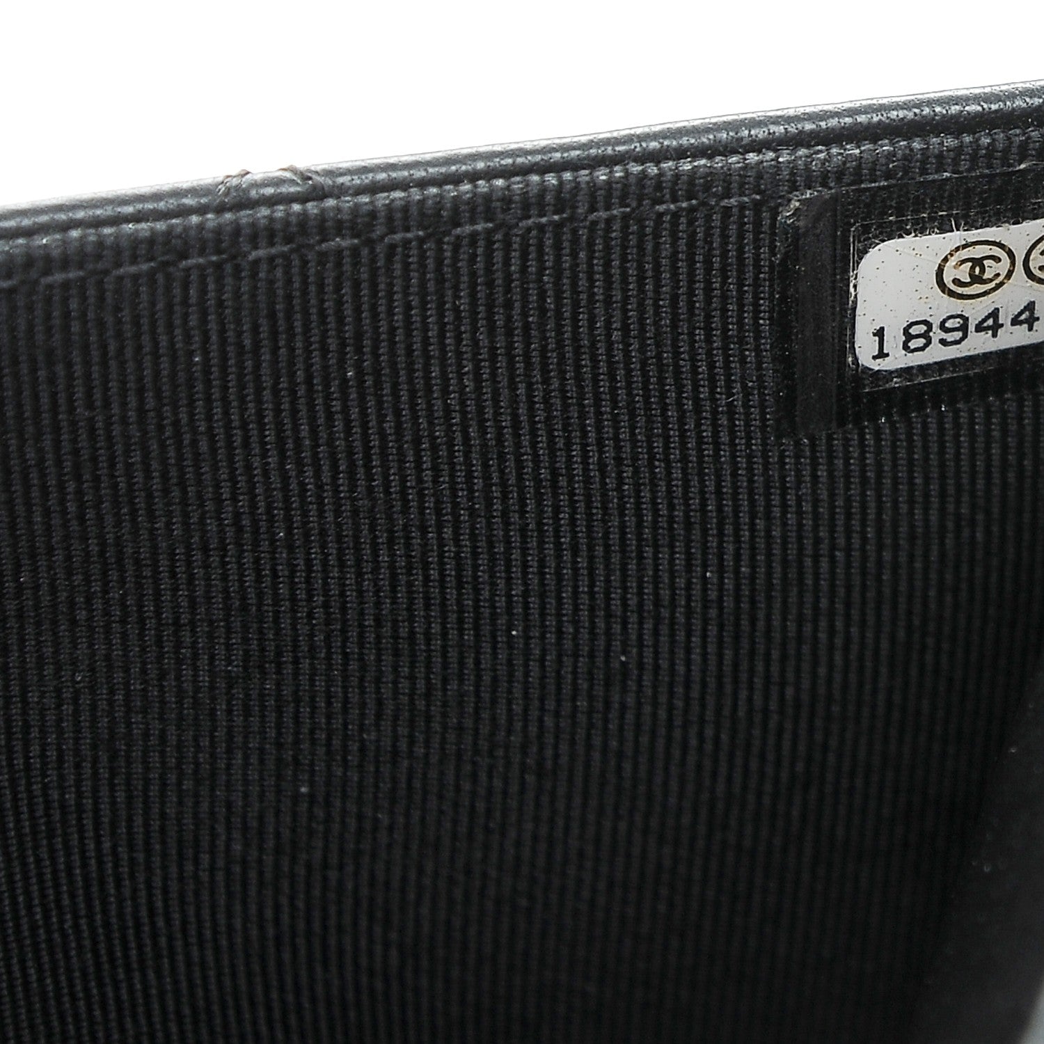 Chanel Lambskin Quilted Wallet On Chain WOC Black 8 of 9