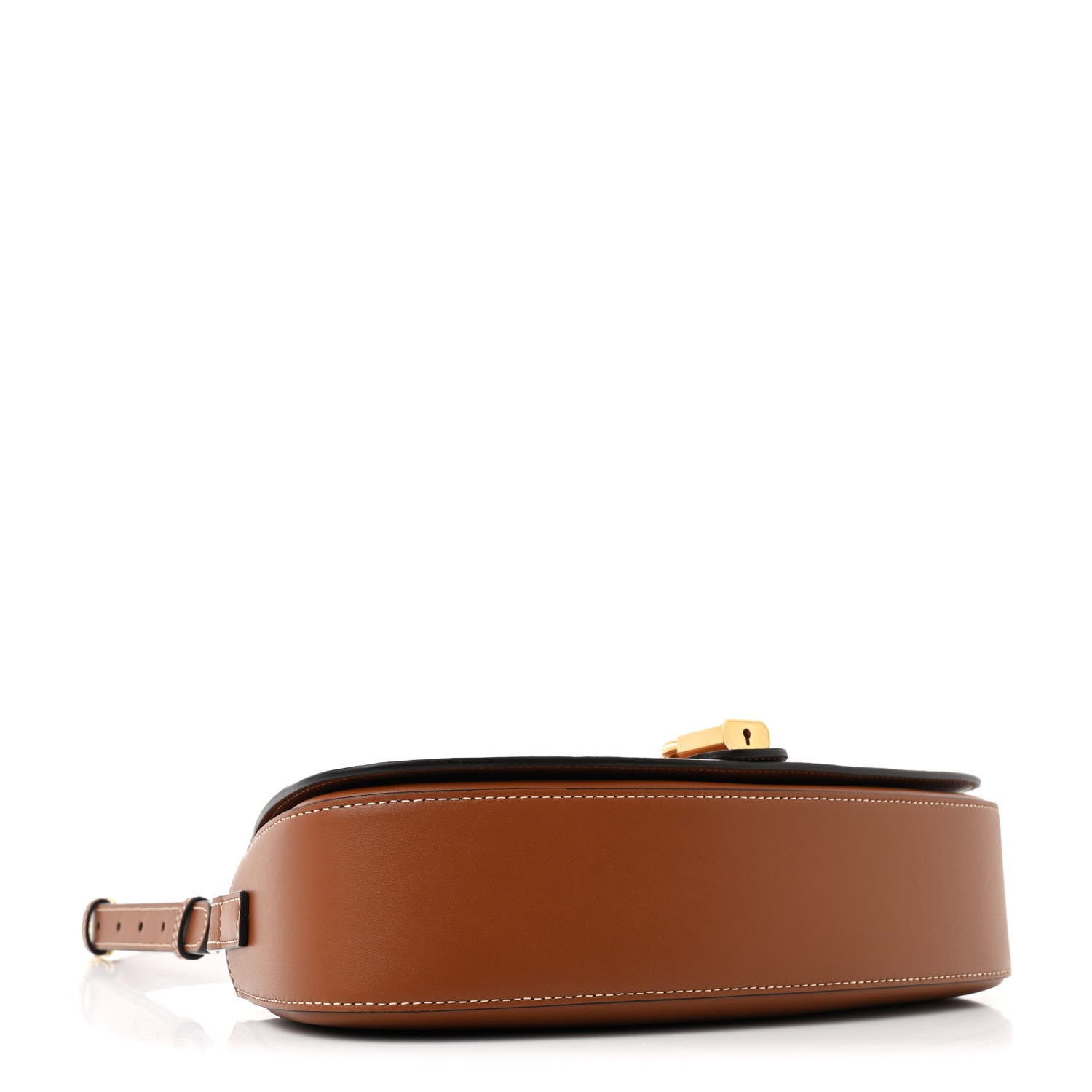 Celine Smooth Calfskin Tabou Shoulder Bag Tan 4 of 11