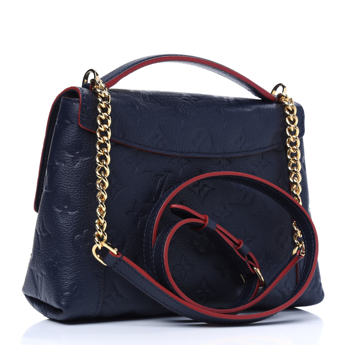 Empreinte Blanche BB Marine Rouge