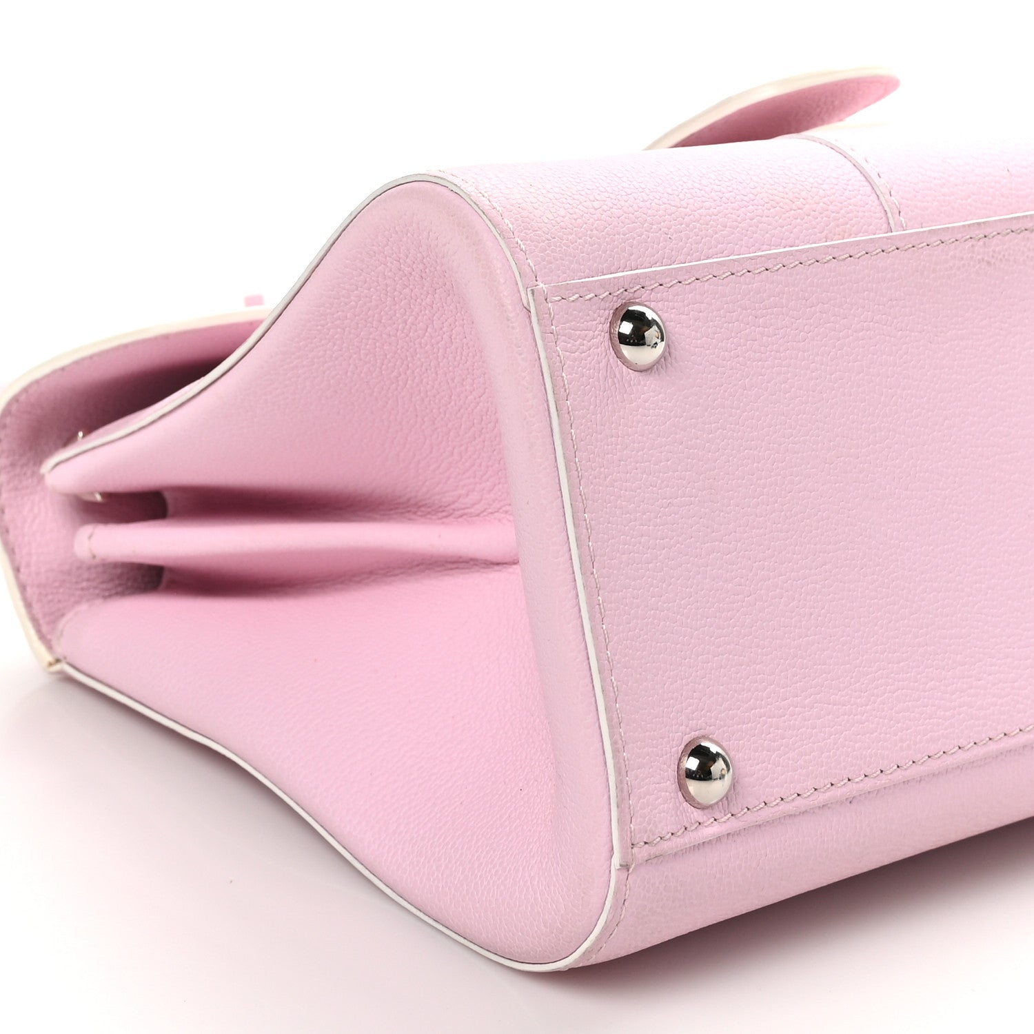 Delvaux Grained Calfskin Mini Brillant Satchel Nakuru 9 of 12