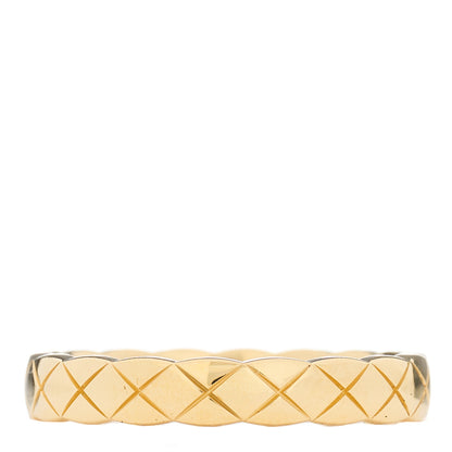 Chanel 18K Yellow Gold Mini Coco Crush Ring 51 5.75 1 of 5