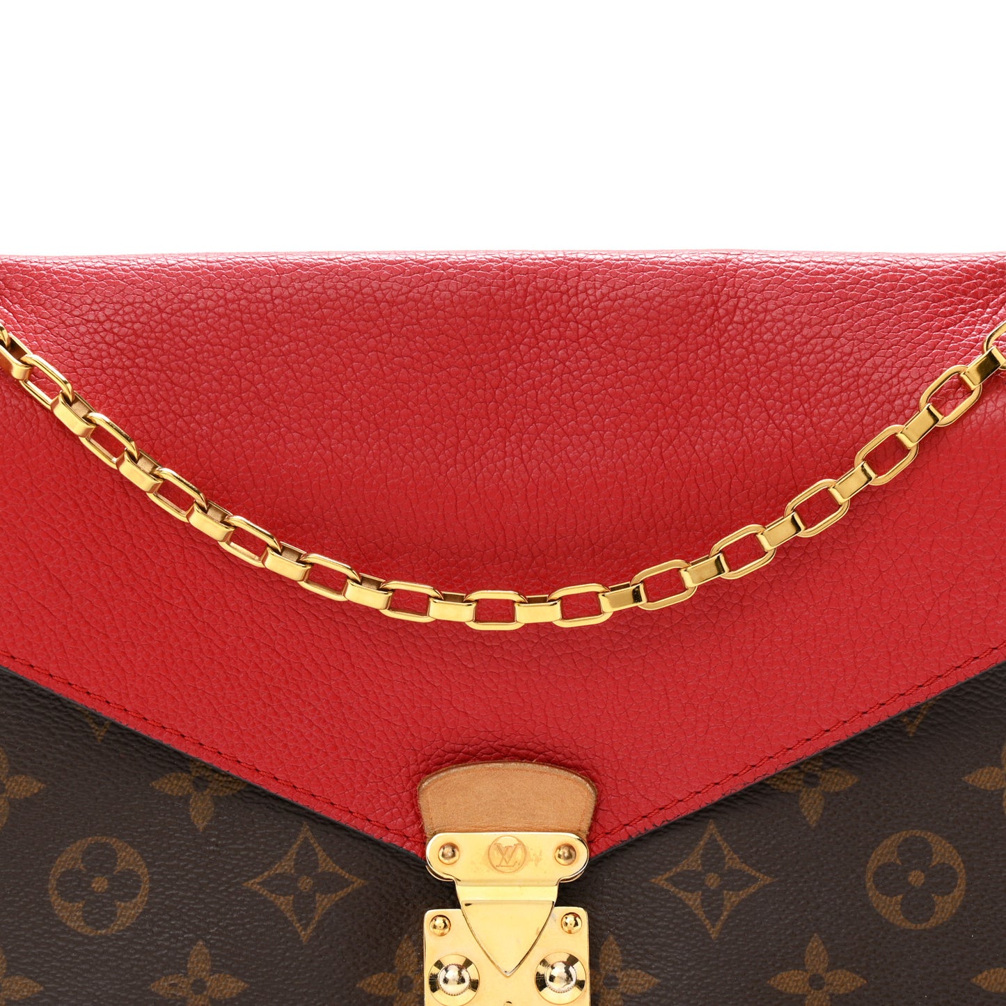 Monogram Pallas Chain Cherry