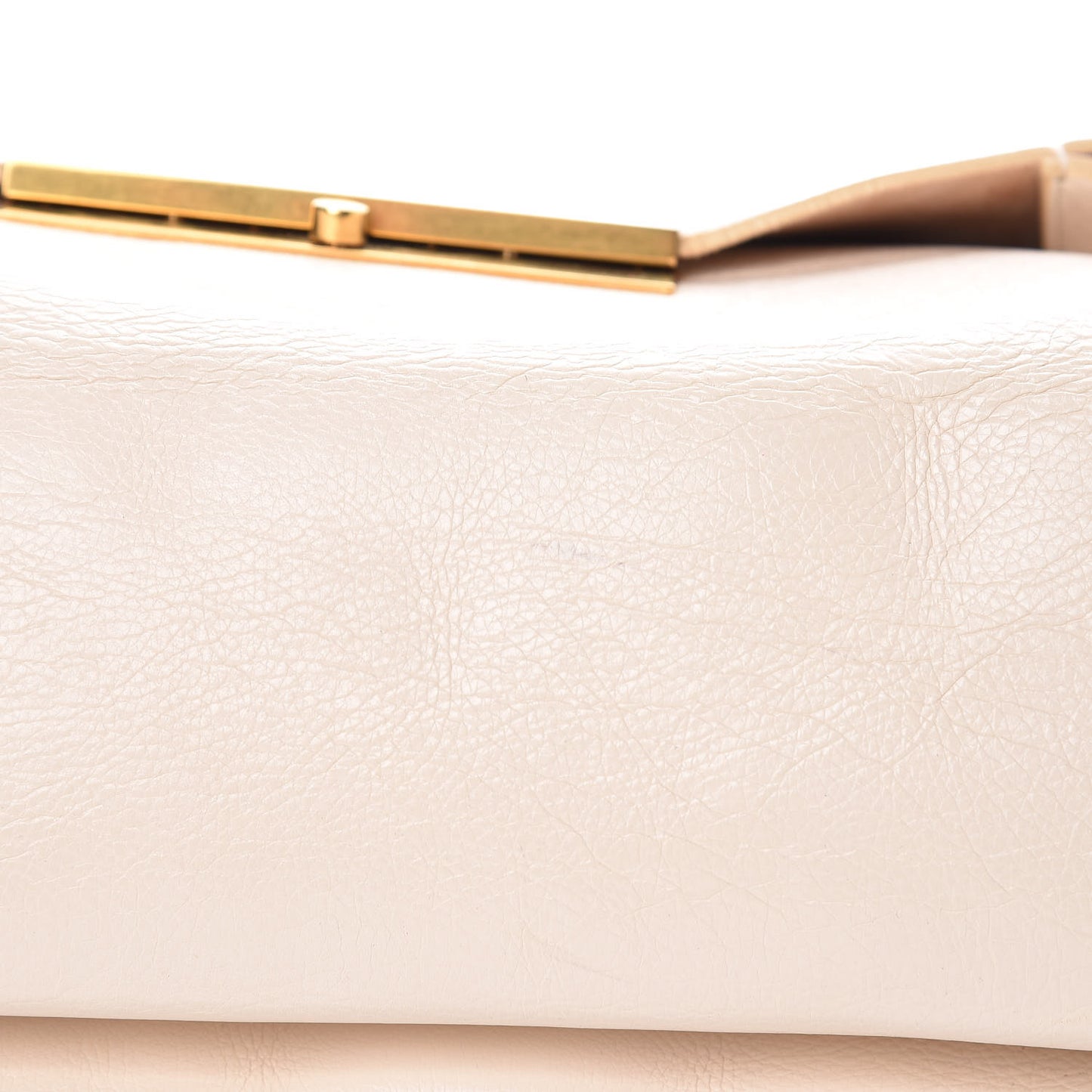 Calfskin Blade Flap Cream