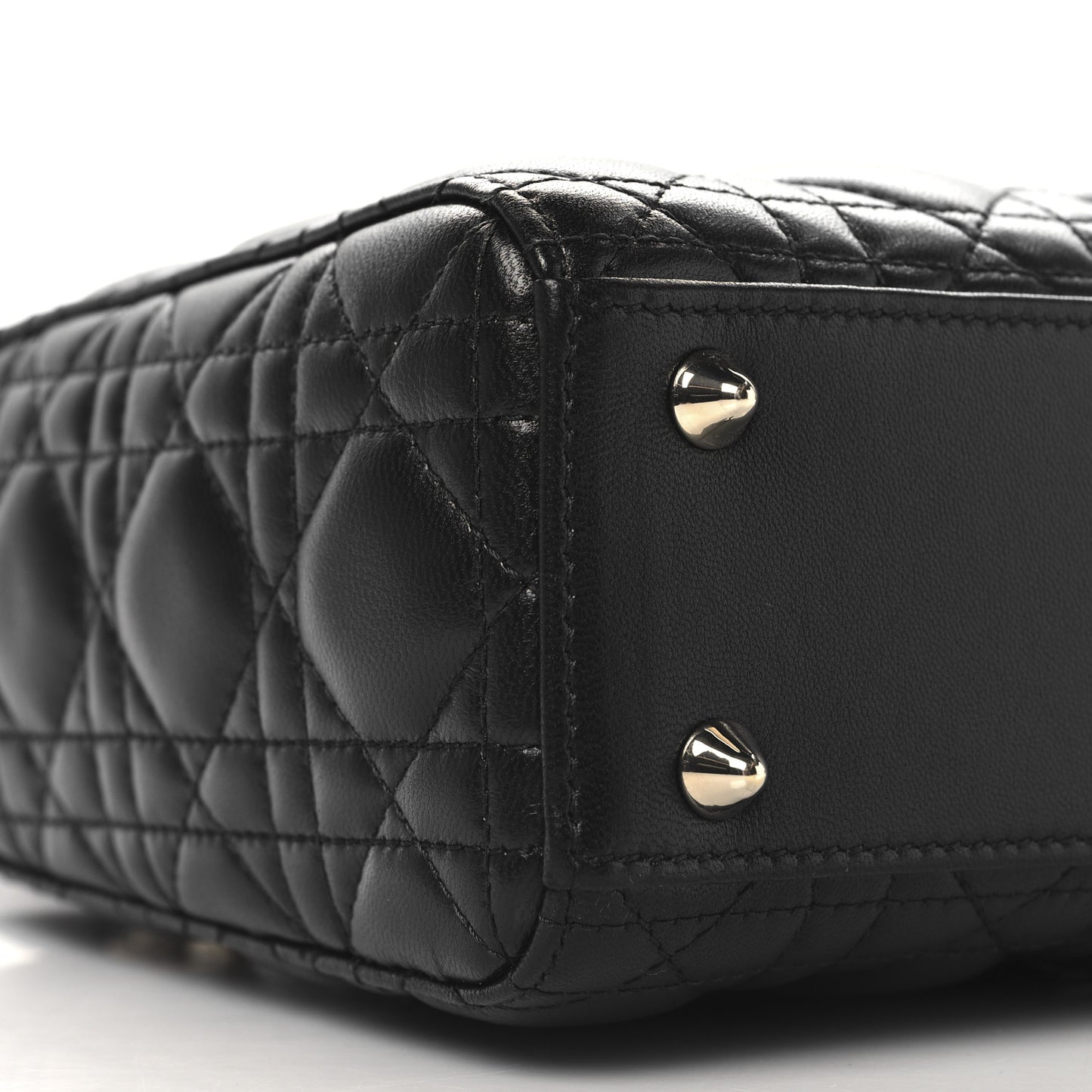 Lambskin Cannage Small My ABCDior Lady Dior Black