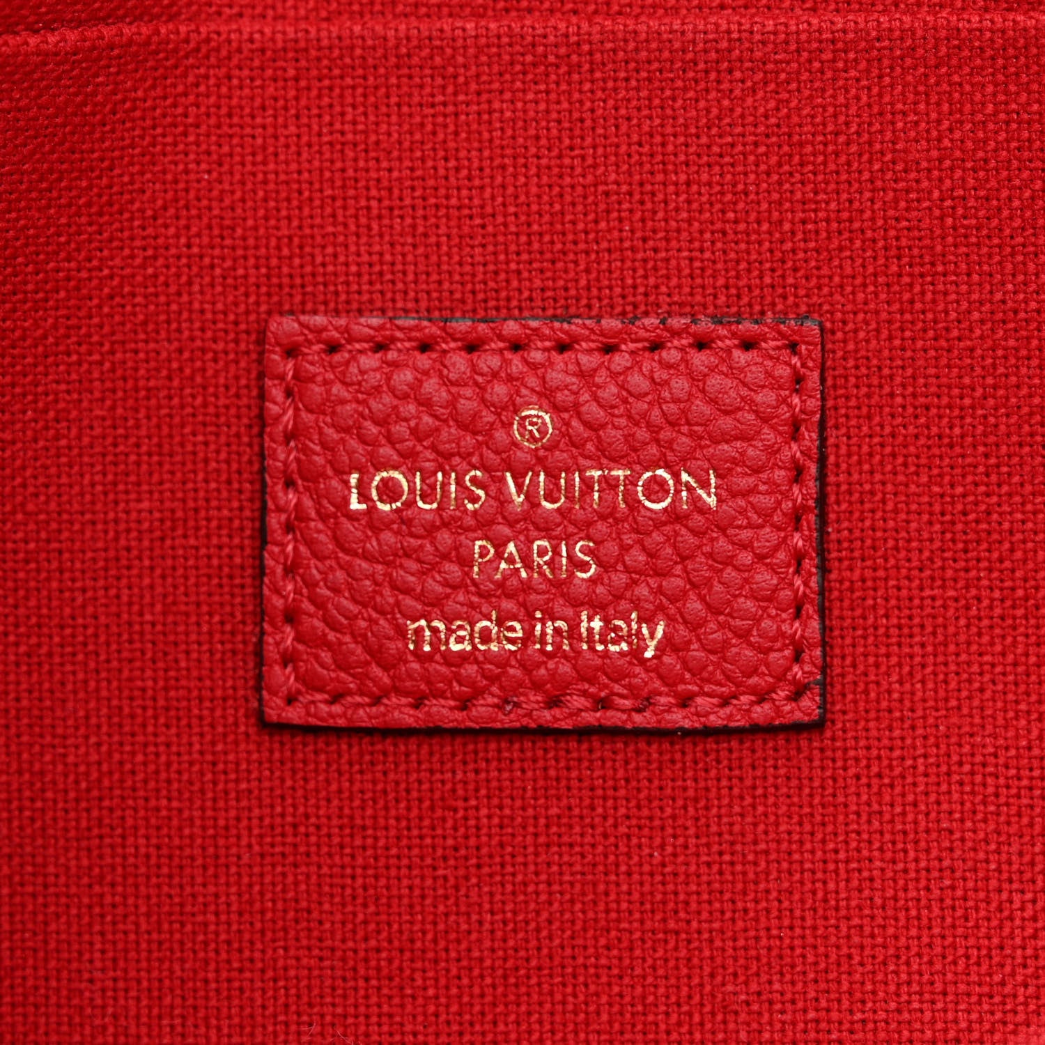 Louis Vuitton Empreinte Pochette Felicie Chain Wallet Cherry 9 of 15