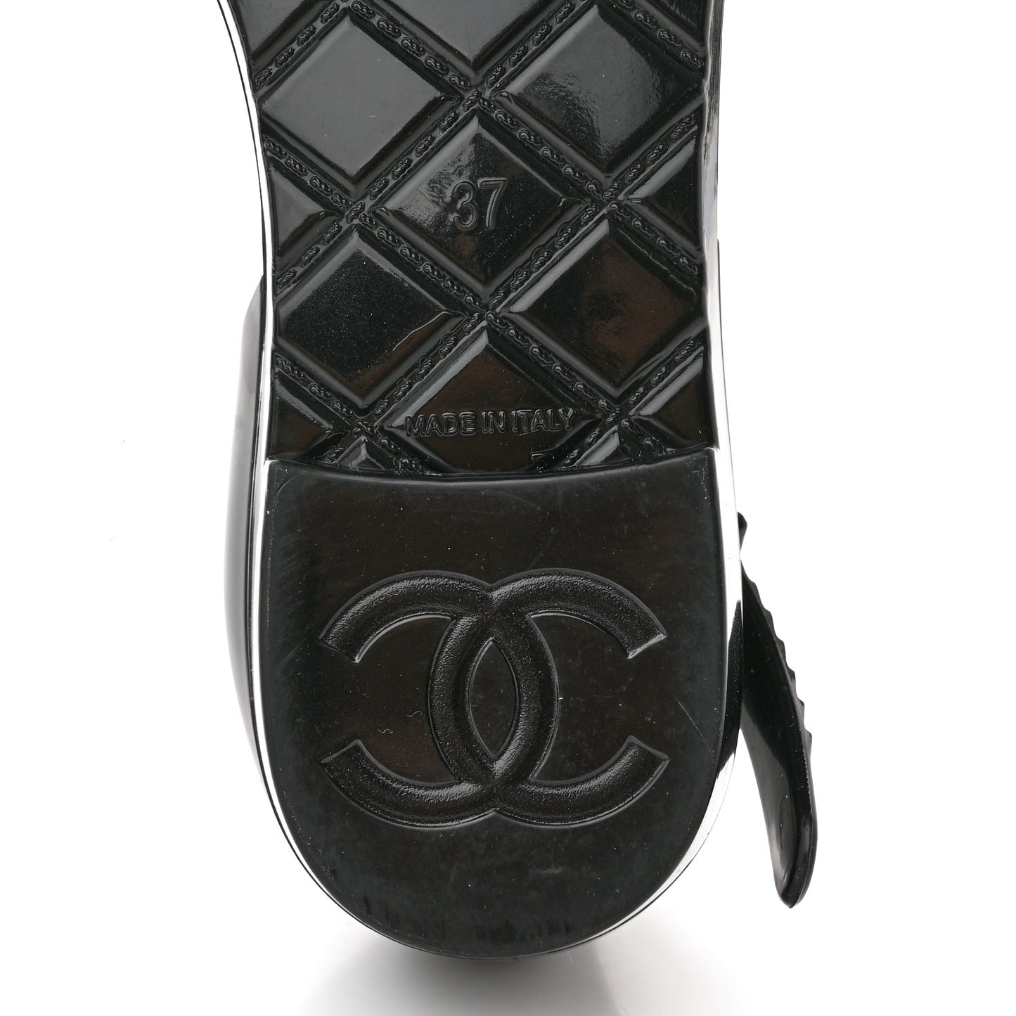 Jelly Camellia Sandals 37 Black Ivory