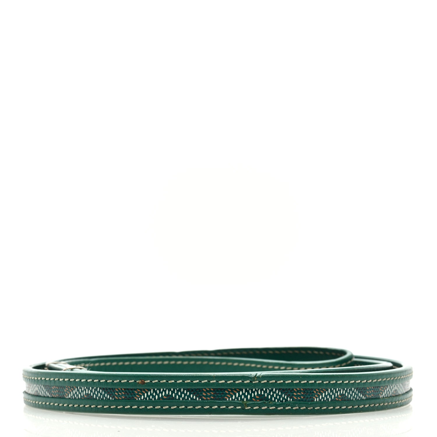 Goyard Goyardine Dog Leash Green 2 of 3