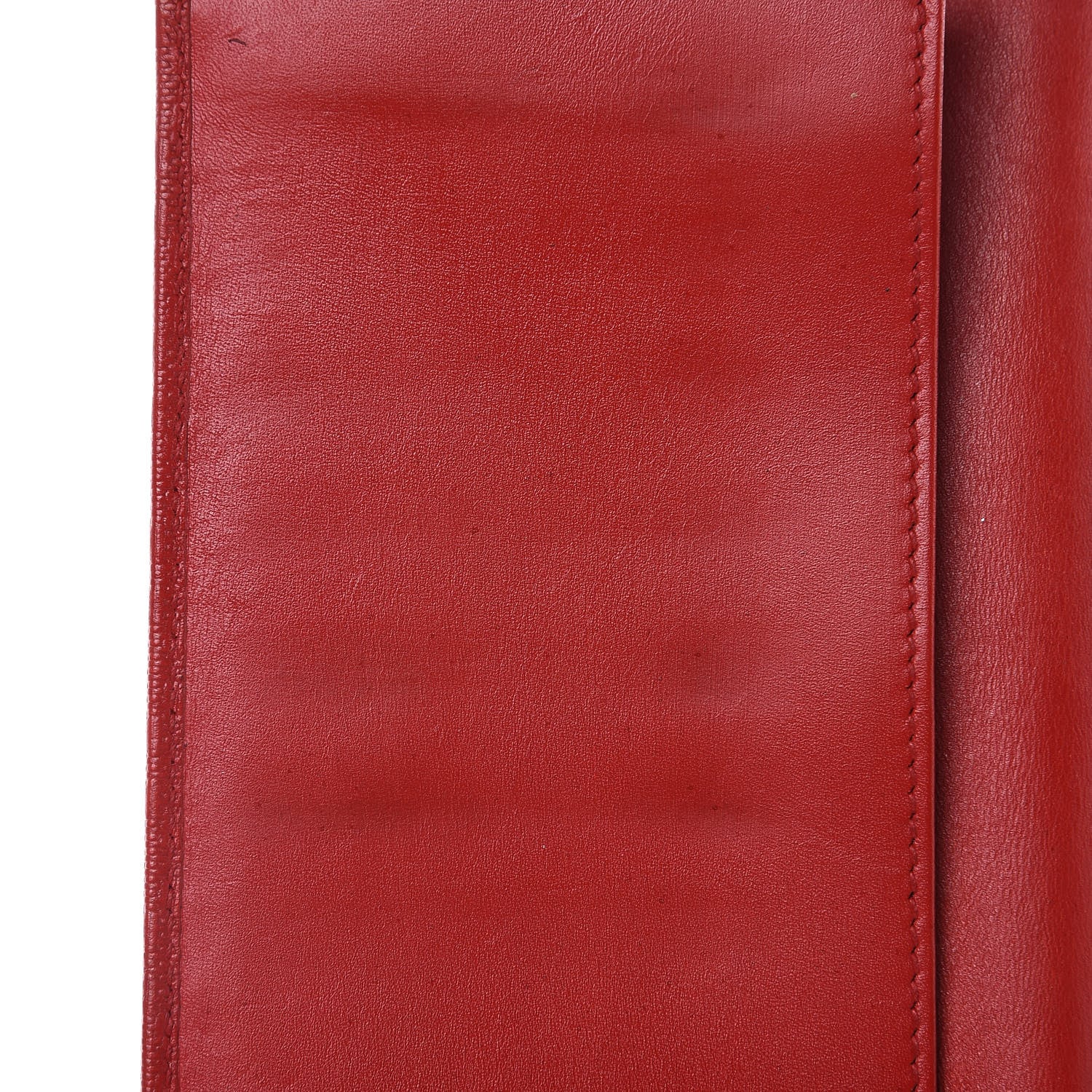 Gucci Calfskin Diamante Dice Continental Wallet Tabasco 14 of 17