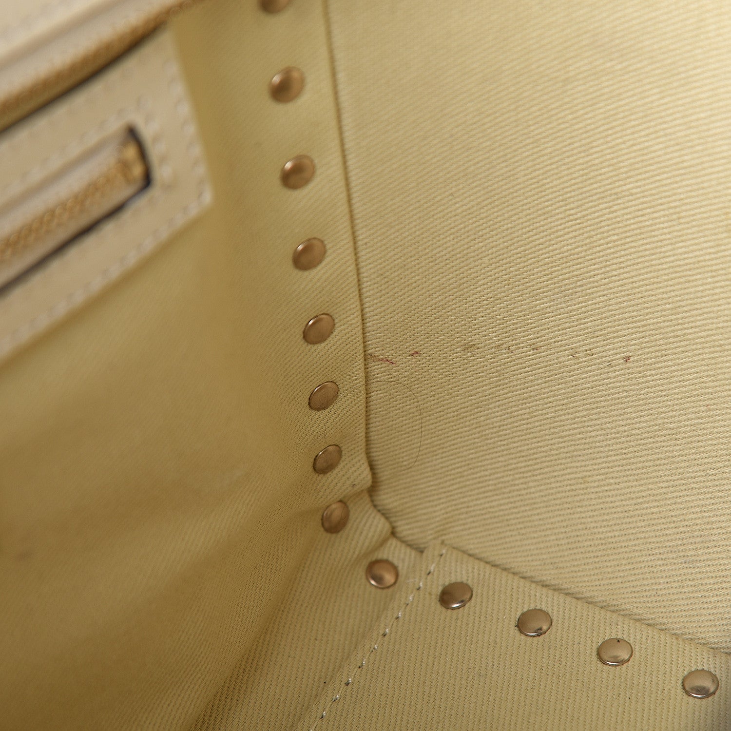 Valentino Garavani Vitello Small Rockstud Double Handle Tote Ivory 6 of 9