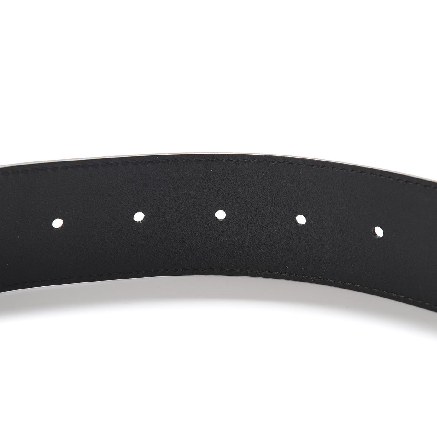 Moon Calfskin Double G 40mm Belt 115 46 Black