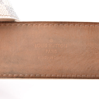 Louis Vuitton Damier Azur LV Initiales Belt 90 36 4 of 11