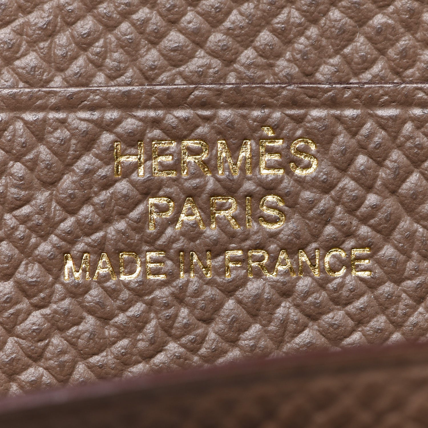 Hermes Epsom Bearn Compact Wallet Etoupe 6 of 7