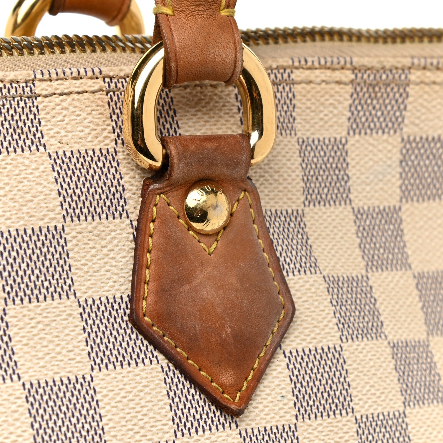 Louis Vuitton Damier Azur Saleya MM 17 of 28