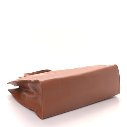 Telfar Vegan Leather Medium Shopping Bag Tan 4 of 9