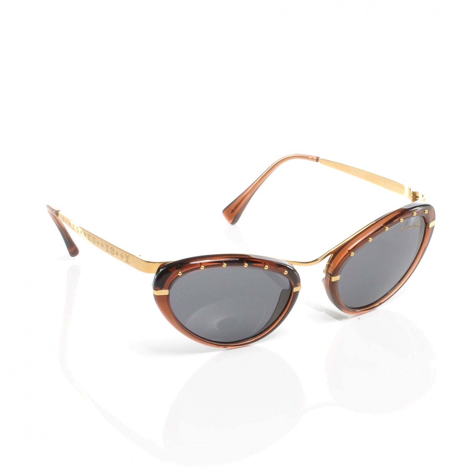 Louis Vuitton Cat Eye Sunglasses Amber 3 of 6