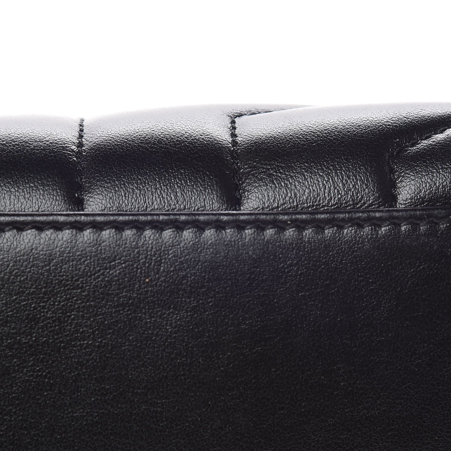 Saint Laurent Calfskin Y Quilted Monogram Medium Loulou Chain Satchel Black 12 of 12