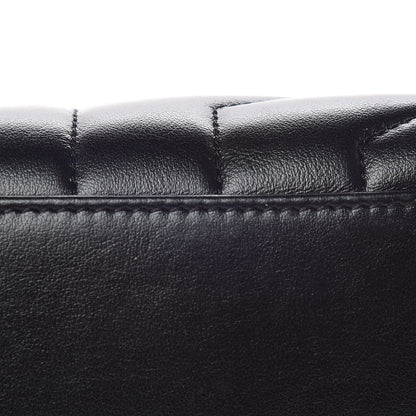 Saint Laurent Calfskin Y Quilted Monogram Medium Loulou Chain Satchel Black 12 of 12