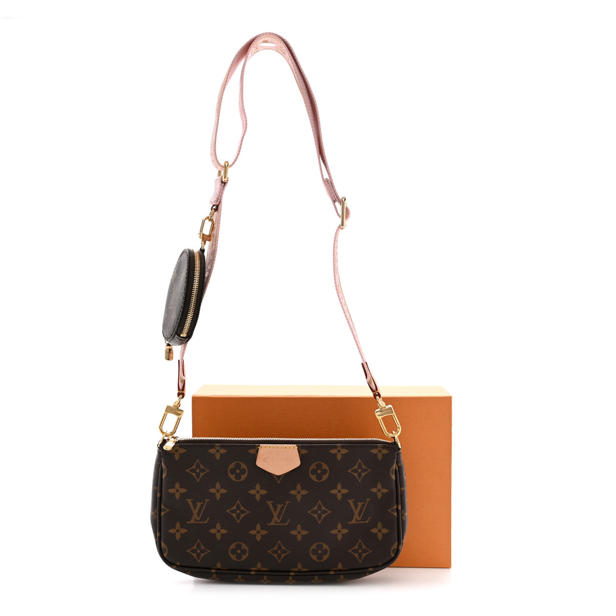Louis Vuitton Monogram Multi Pochette Accessories Large Pochette Rose Clair 11 of 11