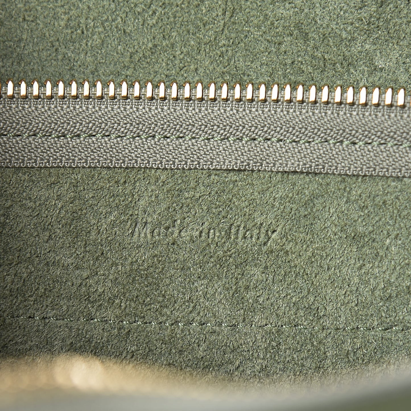 Grained Calfskin Nano Belt Bag Olive
