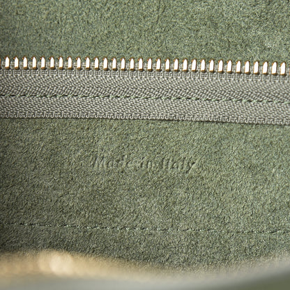Celine Grained Calfskin Nano Belt Bag Olive 7 of 9