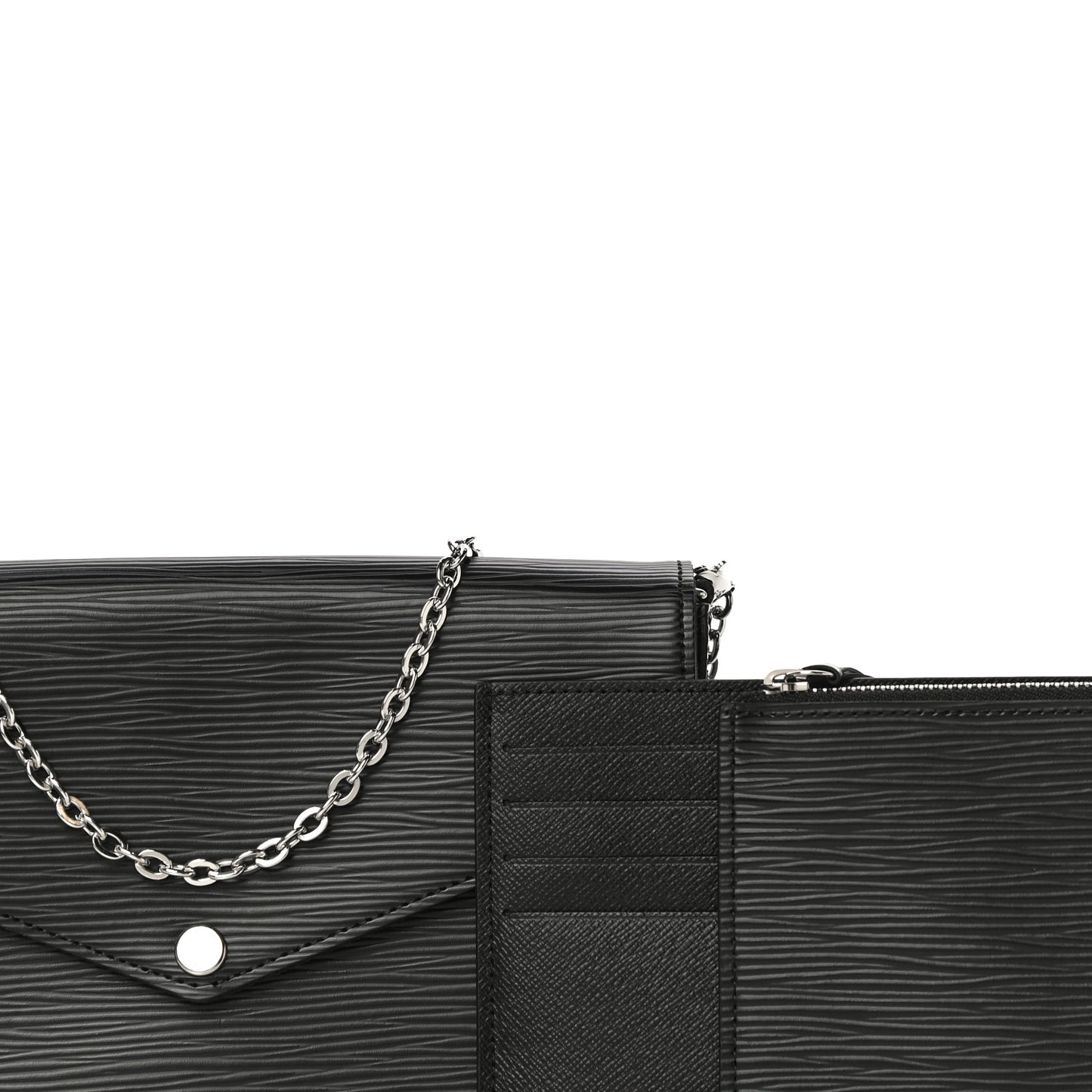 Epi Pochette Felicie Black