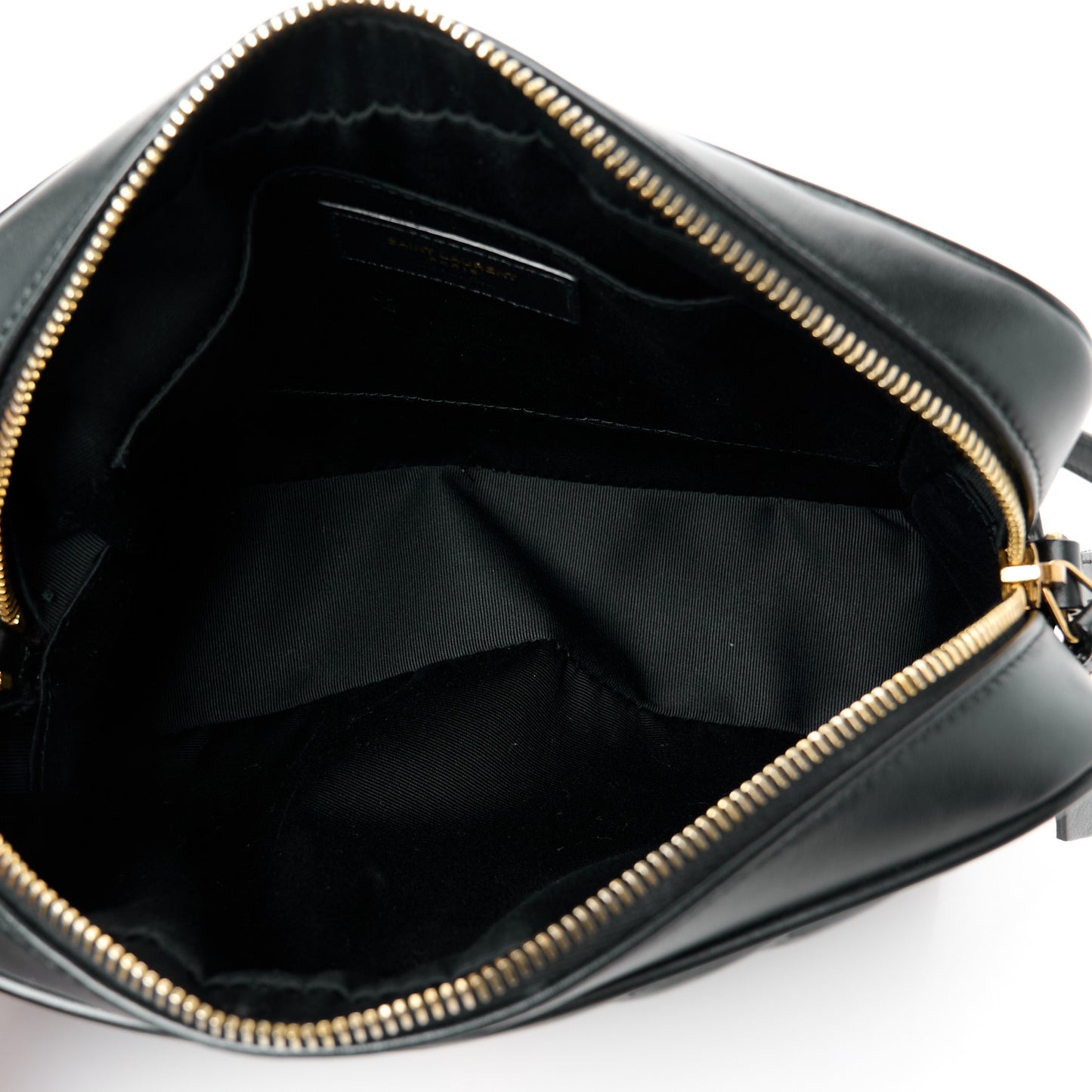 Calfskin Matelasse Monogram Lou Camera Bag Black