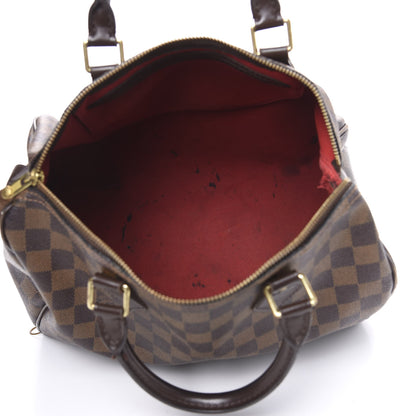 Louis Vuitton Damier Ebene Speedy 30 4 of 17