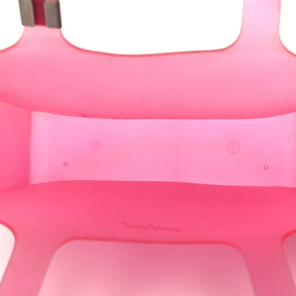 Chanel Jelly Rubber Tote Pink 5 of 11