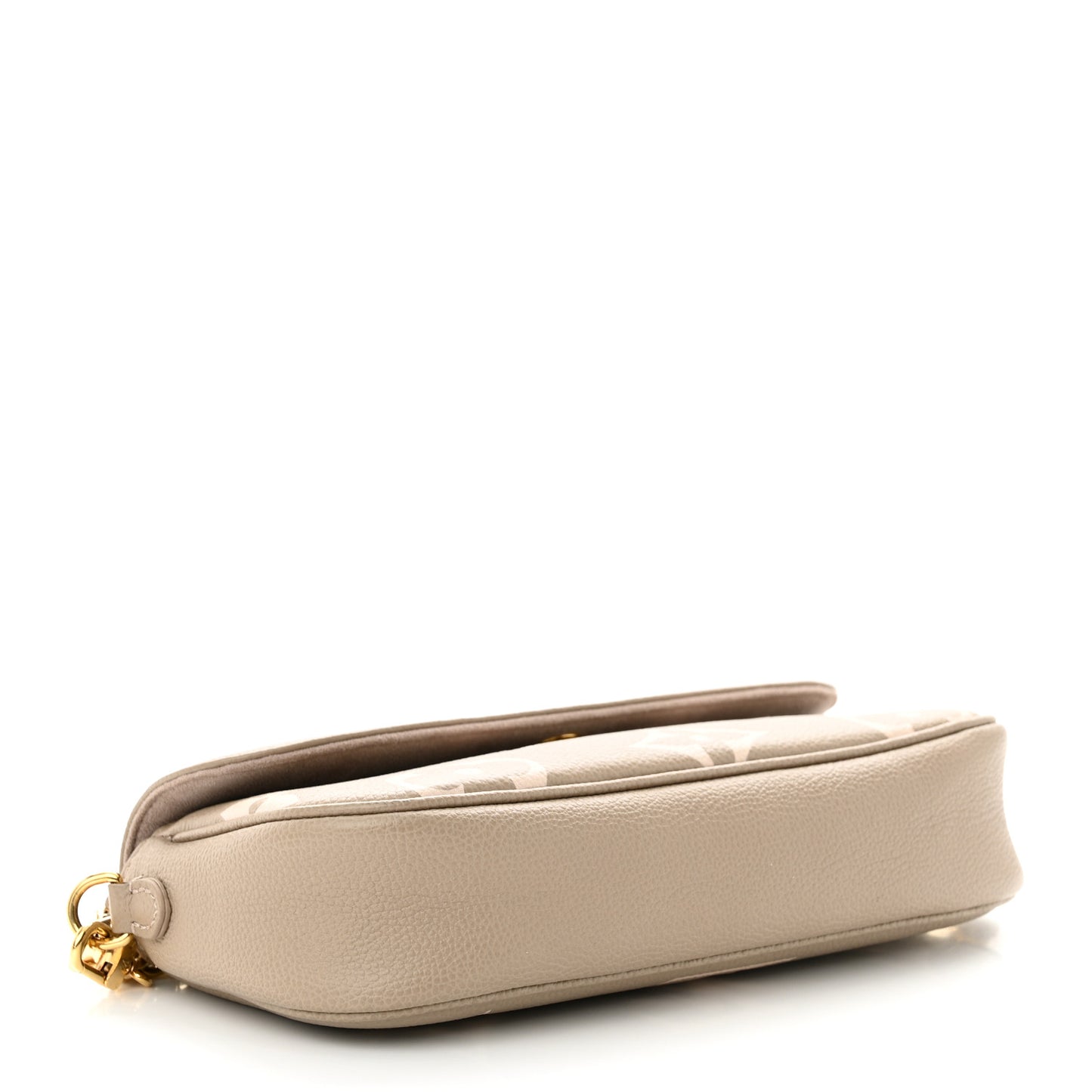 Empreinte Monogram Giant Ivy Wallet On Chain Tourterelle Creme