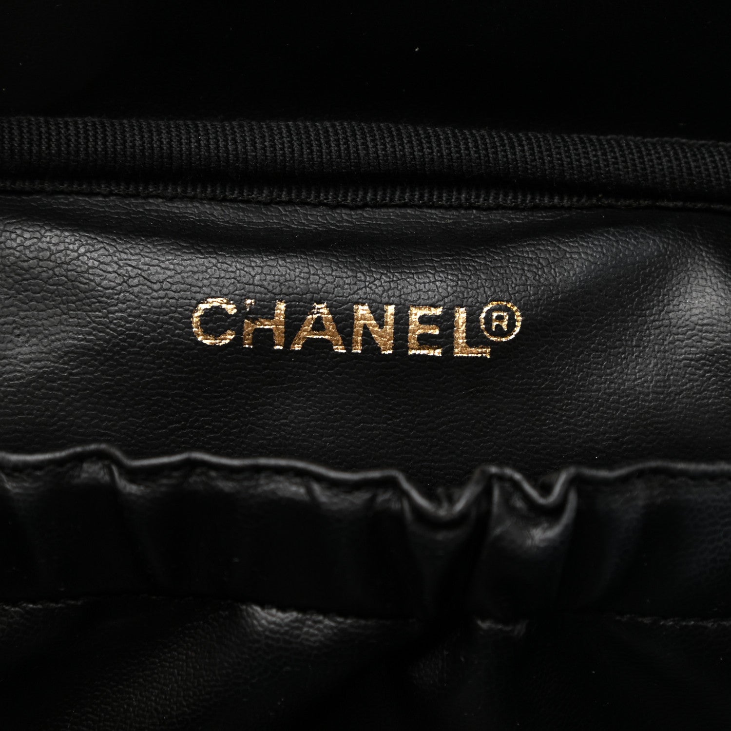 Chanel Caviar CC Vanity Cosmetic Case Black 6 of 7