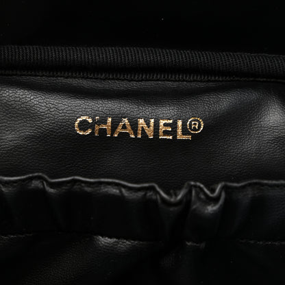 Chanel Caviar CC Vanity Cosmetic Case Black 6 of 7