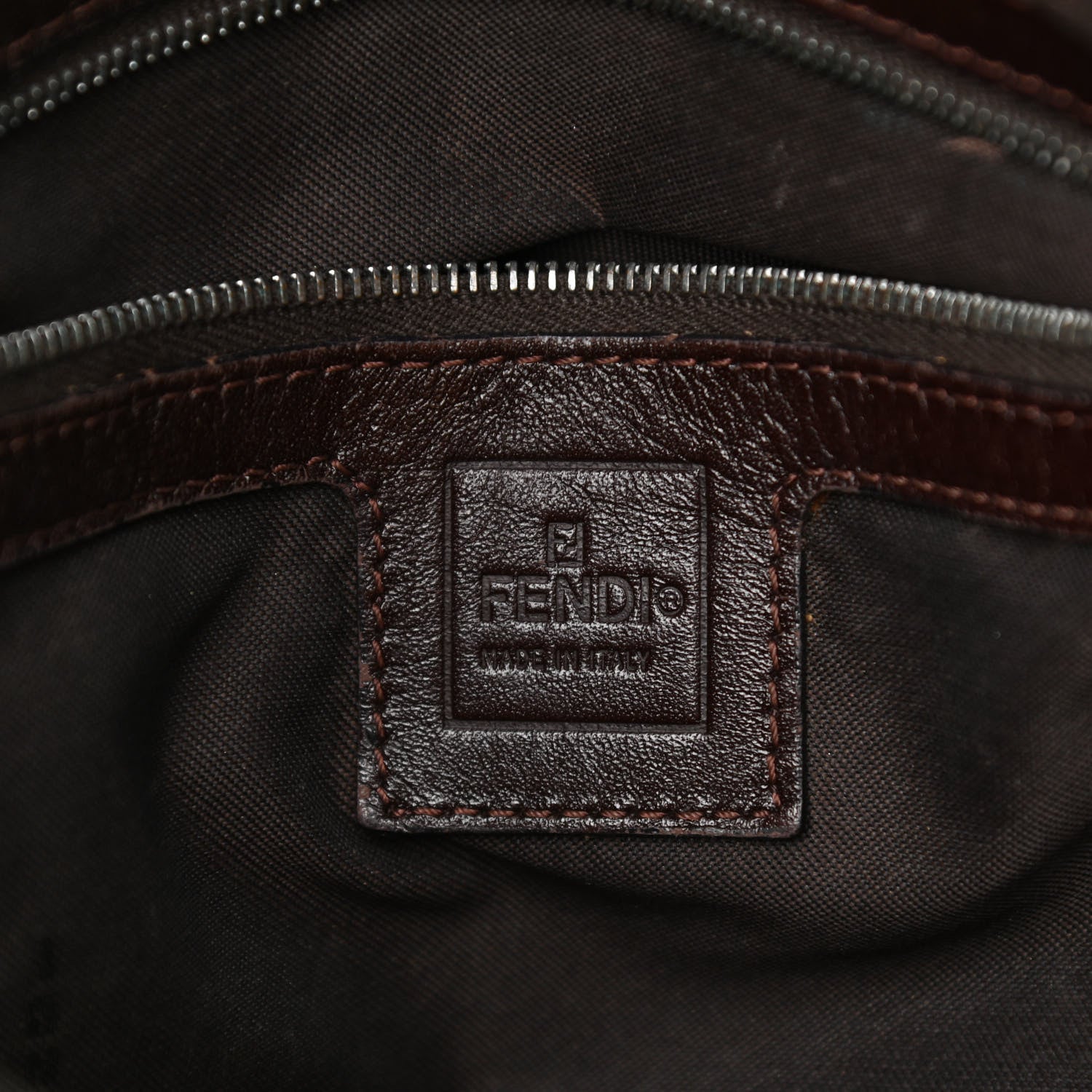 Fendi Zucca Shoulder Bag Tobacco 5 of 8