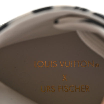 Louis Vuitton X UF Calfskin Tufted Monogram Stellar Sneaker Boots 37 White Black 7 of 9