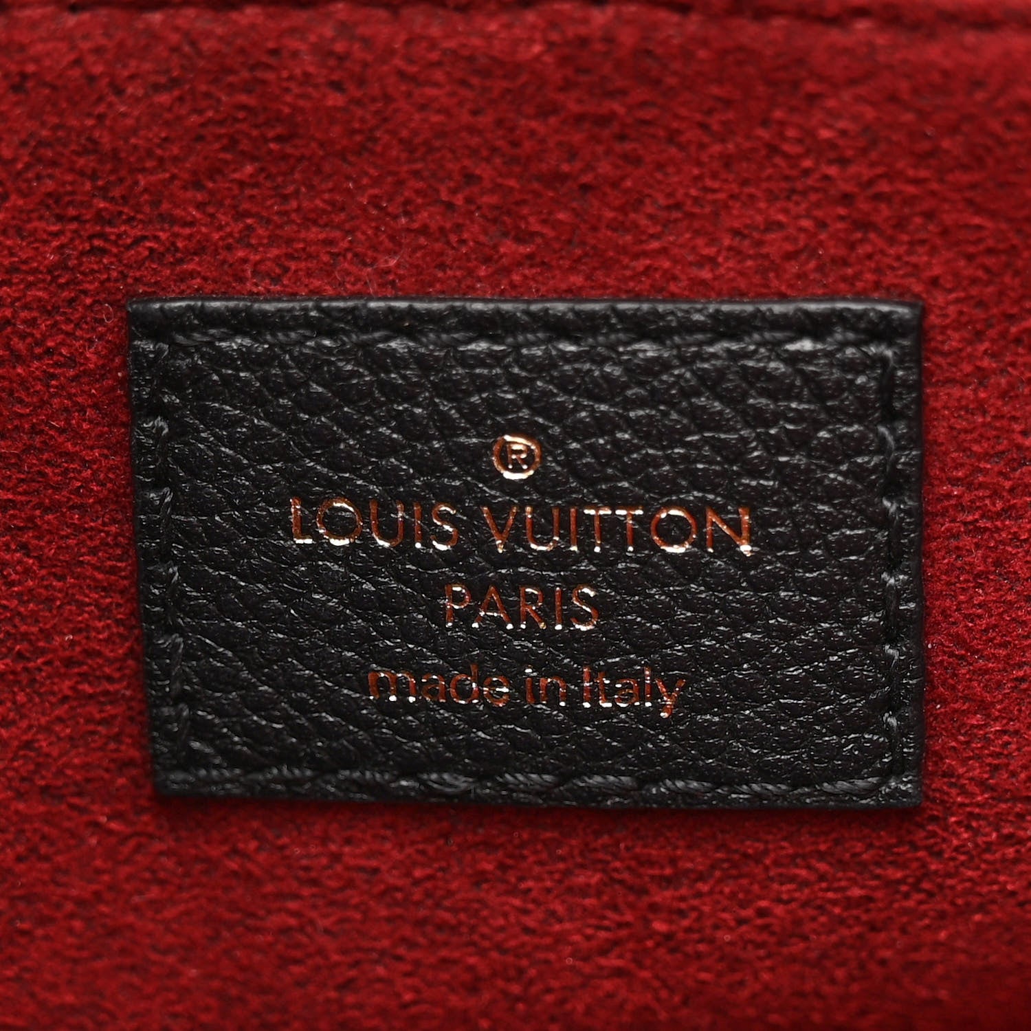 Louis Vuitton Empreinte Monogram Giant Onthego PM Black Beige 6 of 9