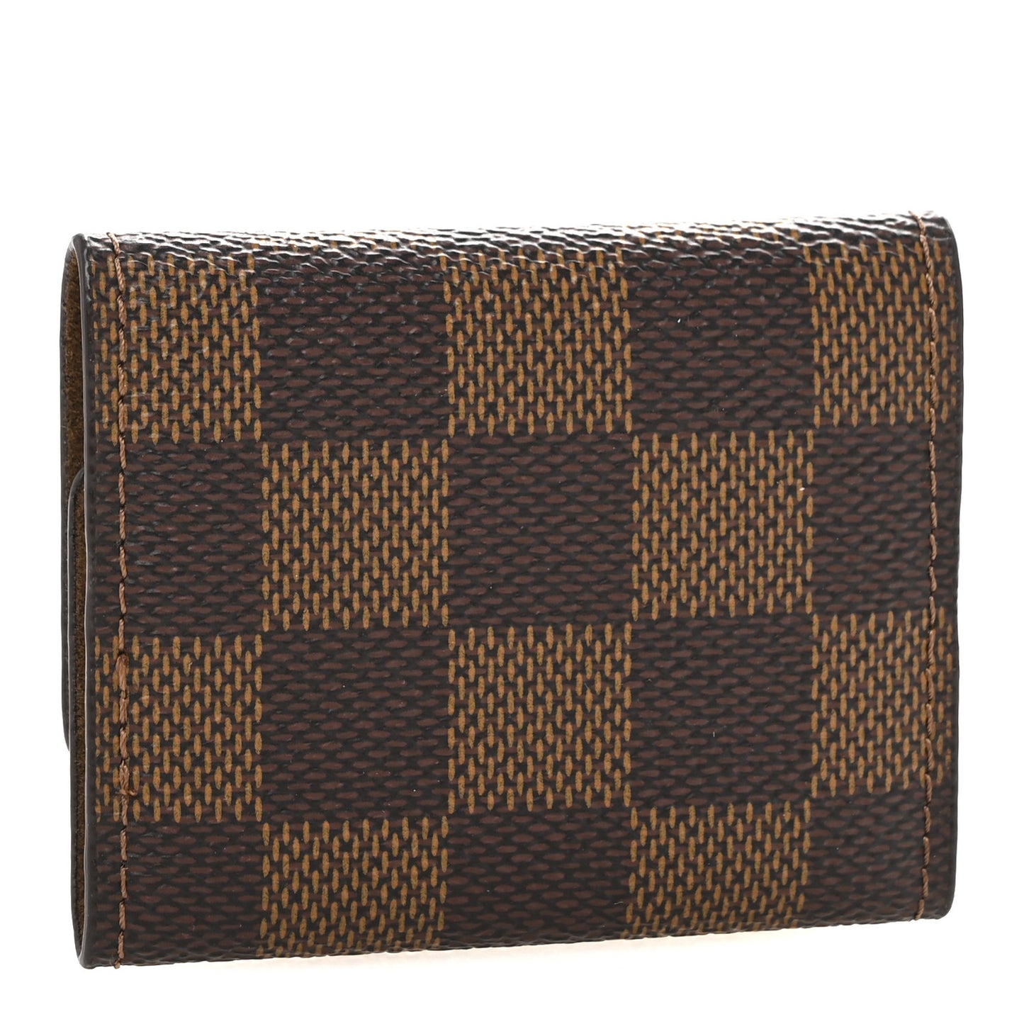 Damier Ebene Cufflinks Case