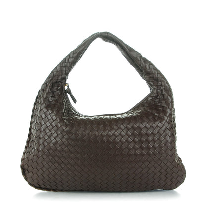 Bottega Veneta Nappa Intrecciato Medium Veneta Hobo Ebano 1 of 9