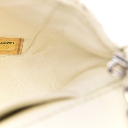 Chanel Caviar Quilted East West Flap White 7 of 12