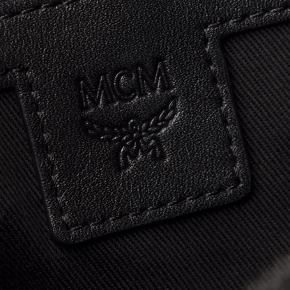MCM Skyoptic Visetos Crossbody Pouch Spectrum Diamond Black 6 of 7