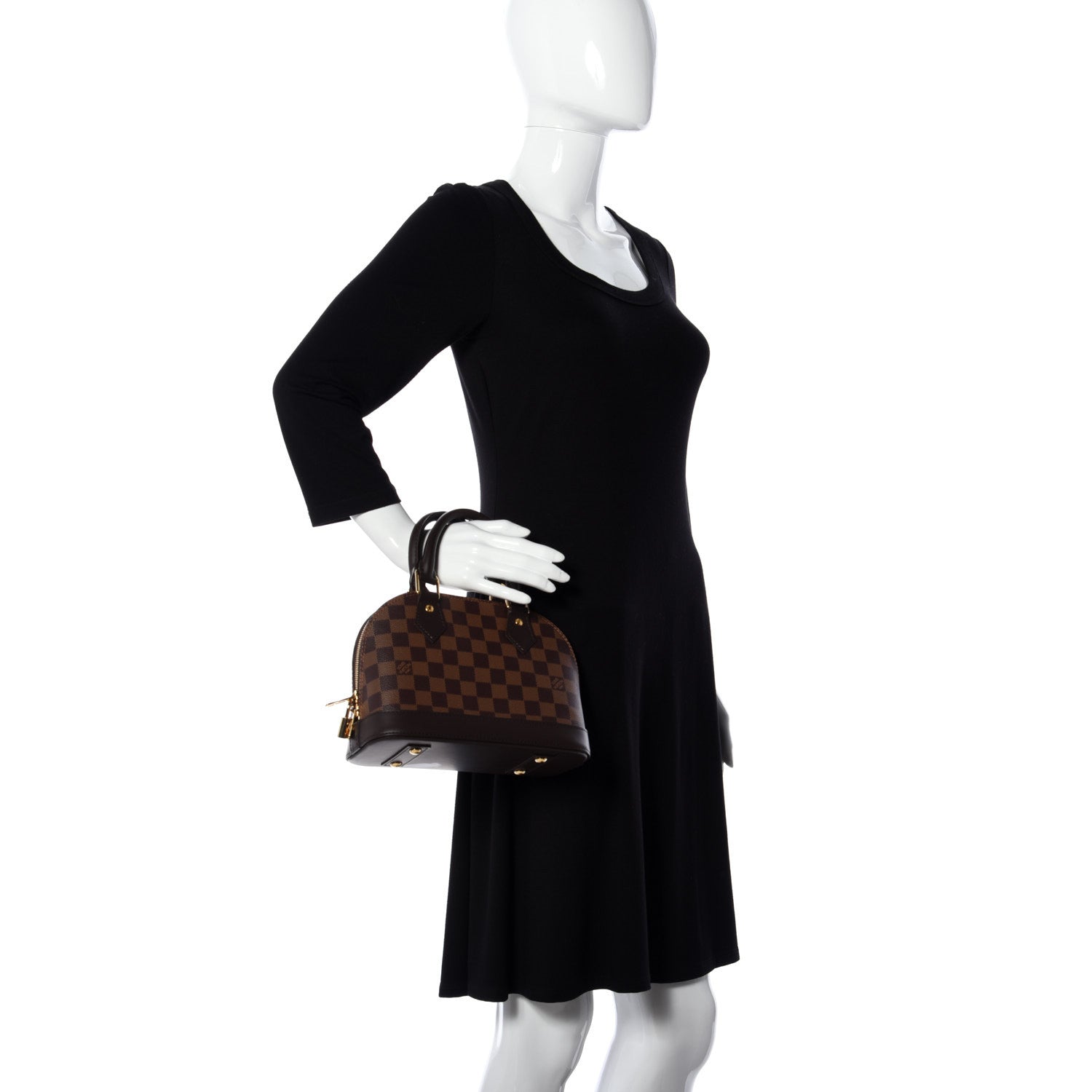 Louis Vuitton Damier Ebene Alma BB 3 of 12