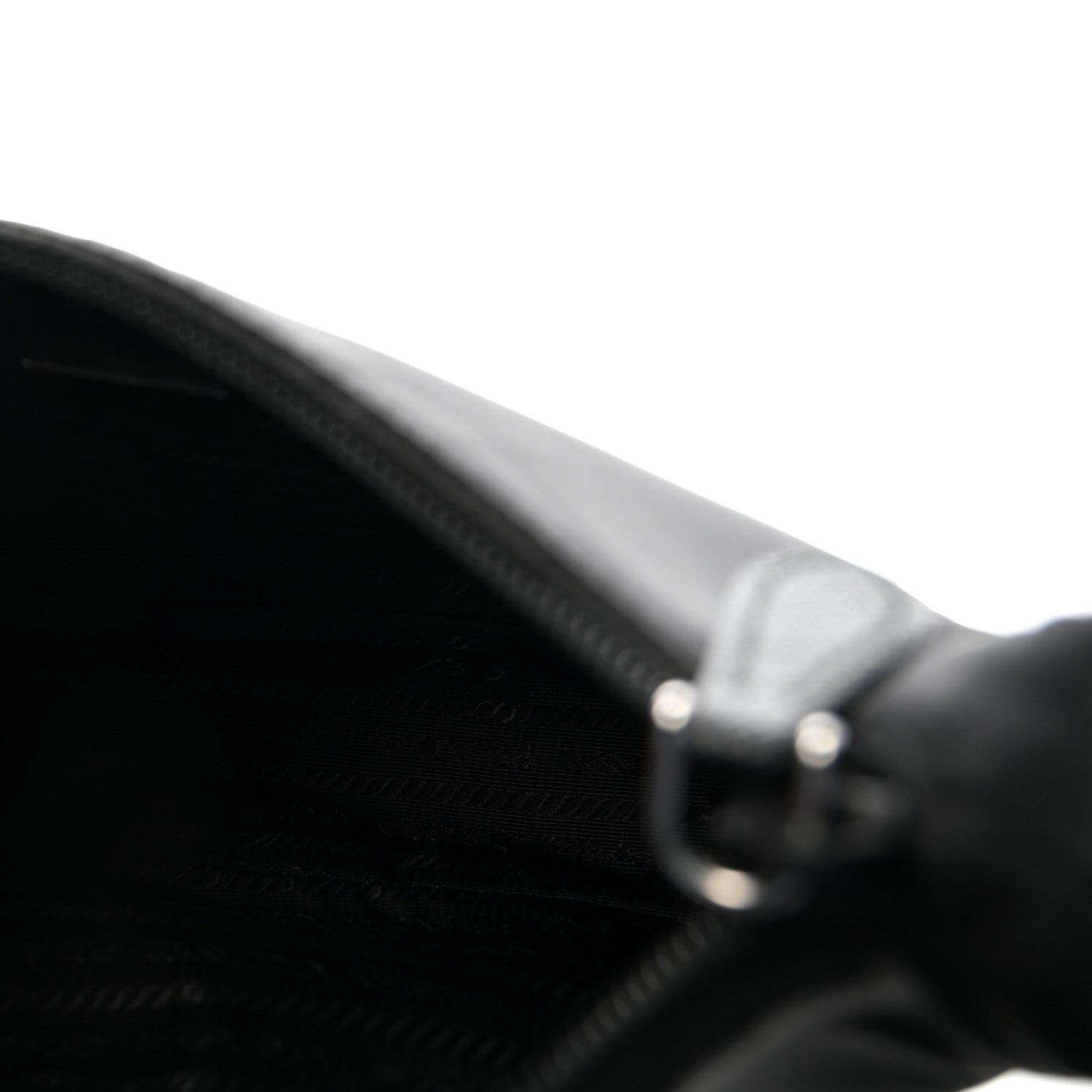 Prada Tessuto Nylon Mini Re-Edition 2000 Bag Black 5 of 10