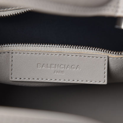 Balenciaga Veau Grana Perforated Blackout Hardware City Gris Cendre 7 of 8